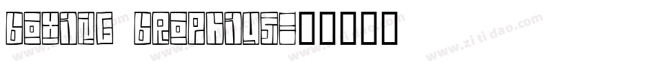 boxing brophius字体转换
